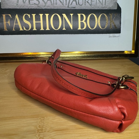Coach Leather Wristlet